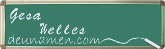Gesa Welles Visitenkarte